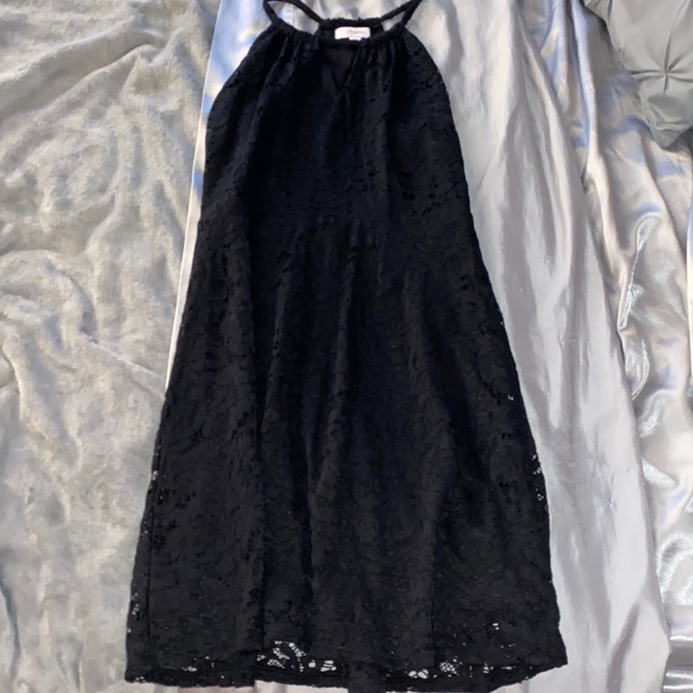 black dress